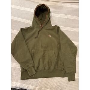 Army Green Champion Hoodie